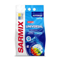 Пральний порошок Sarmix Active Universal Автомат, 31 циклів прання, 2.1 кг